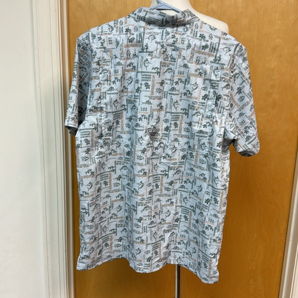 Columbia Short Sleeve 40 UFP Fishermen Shirt NWT - Picture 3 of 5